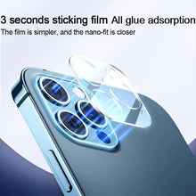 Load image into Gallery viewer, 4Pcs Full Cover Protective Glass for Iphone 14 11 12 13 Pro XS Max Camera Protector for Iphone X 11pro Max 12 13 Mini Lens films Glass  Camera Lens Protector For iPhone
