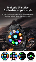 Load image into Gallery viewer, Smartwatch Military Men 360*360 HD Screen Flashlight Health Monitoring Waterproof Heart Rate BT Call Smart Watch For Android IOS
