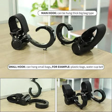 Load image into Gallery viewer, Cartoon Stroller Hook Set Umbrella &amp; Car Seat Hooks
