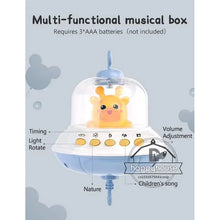 将图片加载到图库查看器，Musical Baby Crib Mobile - Lights, Music &amp; Projection | Remote Control Crib Toy for Newborns
