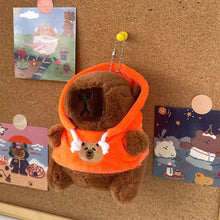 Load image into Gallery viewer, Cute Capybara Plush Toy Hoodie – Small Winged Stuffed Doll for Kids
