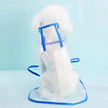 Load image into Gallery viewer, Transparent Dog Raincoat – Waterproof Hooded Pet Rainwear Jacket for Small Dogs
