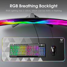 Load image into Gallery viewer, ONIKUMA Professions Gaming Headset Esports Package With RGB Light Mouse Keyboard Headphone Bracket Wired with Mic Earphone Gamer
