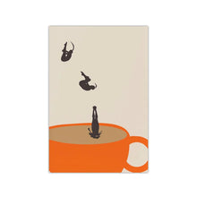 Load image into Gallery viewer, Retro Coffee Diving Poster Canvas Wall Art | Good Morning Coffee Print
