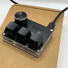 Load image into Gallery viewer, O3C SayoDevice OSU O3C Rapid Trigger Hall Switches Magnetic Pink Switches Keyboard With Knob Screen Copy Paste Shotcut
