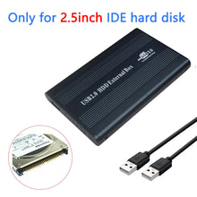 Load image into Gallery viewer, USB to SATA IDE HDD SSD 2.5/3.5 inch Adapter Hard Drive Enclosure USB3.0 Case HD External Solid State Hard Disk Box Adapter

