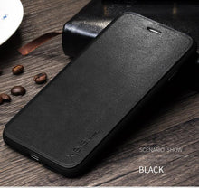 Load image into Gallery viewer, Ultra Thin Slim Case For iPhone 13 12 Case 6S 7 8 Plus X XR XS Max Flip Leather Cover For iPhone 12 11 Pro Max Case  Leather Extra Slim Phone Case With Stand Function
