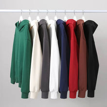 Load image into Gallery viewer, 16.9oz Cotton Plus Velvet Hoodie – Thick Fleece Pullover
