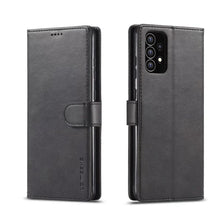 Load image into Gallery viewer, Leather Wallet Case for Xiaomi 12T 12X 11T Mi 11 Lite Poco M4 M3 X4 X3 Pro F3 Redmi 10C 9C 9A Note 11S 10 9S 8T Pro Flip Cover Card Holder  Wallet Flip Protective Phone Case
