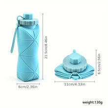 Load image into Gallery viewer, Portable Silicone Folding Water Cup - Scalable Travel Bottle for Outdoors
