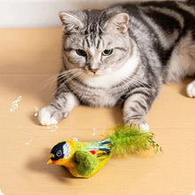Load image into Gallery viewer, Interactive Bird Toy for Cats – Realistic Sounding Catnip Teaser Toy for Indoor Play &amp; Exercise
