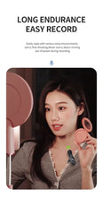 Load image into Gallery viewer, Basix Wireless Lavalier Microphone Audio Recording Mini Replaceable Windproof Wool Microphone for iPhone16 Shoot vlog YouTube
