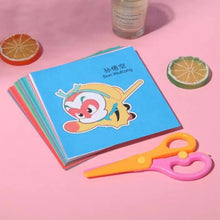 Load image into Gallery viewer, 48Pcs Kids Craft Paper Cut Book - DIY Cartoon Scrapbooking &amp; Educational Toys

