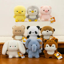 Load image into Gallery viewer, 16cm Plush Companion Doll – Soft Capybara &amp; Elephant Stuffed Toy
