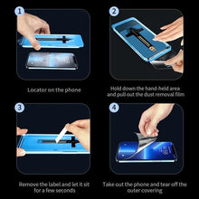 将图片加载到图库查看器，Edge to Edge Coverage Screen Protector for iPhone 14 Pro Max 12 13 Dust Free Phone Screen Protector Glass With Install  Proof Without Bubbles
