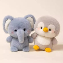 Load image into Gallery viewer, 16cm Plush Companion Doll – Soft Capybara &amp; Elephant Stuffed Toy
