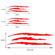 将图片加载到图库查看器，Car Stickers Ghost Claw Car Hood Vinyl Sticker Creative Modification Reflective Stickers Devil Paw Scratches Car Decoration
