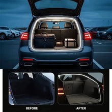 Load image into Gallery viewer, LED Car Trunk Light Strip – Automatic Sensor Ambient Light Bar, Waterproof Hidden Installation, Auto Interior Decor Accessory
