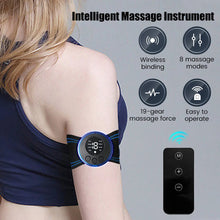 将图片加载到图库查看器，5pcs set Neck Back Massager Sticker EMS Pulse Mini Electric Massage for Shoulder Leg Cervical Body Muscle Stimulator Relief Pain
