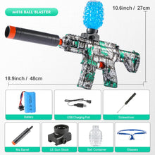 将图片加载到图库查看器，M416 Electric Ball Blaster Toy Gun – High-Speed Rechargeable Toy with Metallic Finish, Perfect Holiday Gift (Bullets Excluded)
