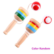 Load image into Gallery viewer, Montessori Wooden Skill Sword Cup Toy – Educational Throw &amp; Catch Game
