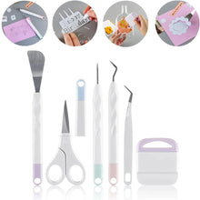 Load image into Gallery viewer, 6pcs Craft Vinyl Weeding Tools Set - DIY Silhouette &amp; Carving Kit for Cricut Makers
