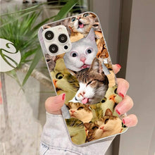 Load image into Gallery viewer, Crying Cat Memes Phone Case Mask Colorful Case For Cat Lovers For Iphone 7 And 8 In Moedern Design

