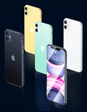Load image into Gallery viewer, 80D Full Protective Glass For iphone 6 7 8 Plus X Xr Xs Max SE Tempered Screen Protector iPhone 11 12 13 Pro Max Mini Glass Film  Screen Protector with Full-Coverage, Easy Installation Frame
