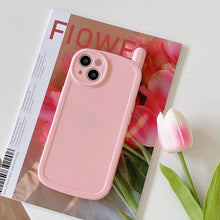 将图片加载到图库查看器，Cute Classic Retro Phone Style Case For iPhone 13 12 11 Pro Max X XR XS 7 8 Plus Shockproof Soft Silicone Cover Ultra Light Solid Color Back Cover Comfortable Grip Unique Design Phone Case
