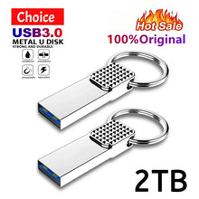Load image into Gallery viewer, High Speed USB 3.0 Pendrive 64GB 32GB Memoria USB Memory Stick Pen Drive USB Flash Drives Waterproof U Disk 128GB 512GB ITB 2TB
