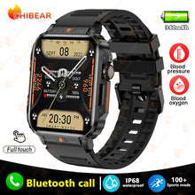 Load image into Gallery viewer, 2024 New 1.95 Outdoor Military Man Smart Watch Men Bluetooth Call Smartwatch Men For Android IOS IP68 Waterproof Ftiness Watches
