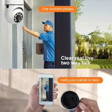 Load image into Gallery viewer, 2Pc Ease Life APP-Light Bulb Security Cameras Outdoor Wireless WiFi Camera 5GHz, 360 Degree, E27 Light Socket Screw In Securi
