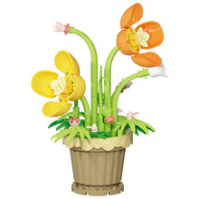 Load image into Gallery viewer, Building block flower potted plant assembly toy decoration micro particle plant potted plant children's toy gift
