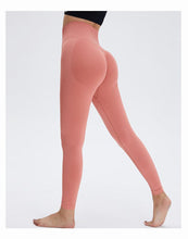 将图片加载到图库查看器，Yoga High Waist Push Up Seamless Sport Leggings Women Workout Pants Super Stretchy Gym Workout Tight Sport Leggings Lightweight Running Pants

