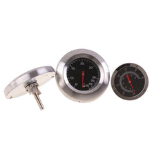 Load image into Gallery viewer, Stainless Steel BBQ Smoker Grill Thermometer Temperature Gauge 50-800 Degrees Fahrenheit 10-400/50-350/50-500 Degrees Celsius
