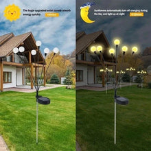 Load image into Gallery viewer, 8pcs Solar Firefly Garden Lights – IP65 Waterproof LED Outdoor Lawn &amp; Landscape Lamps
