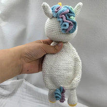 将图片加载到图库查看器，Baby Security Blanket Towel Feeding Bib Soft Towel Cotton Burping Cloth Infant Shower Gift Knitted Lovely Animal Rattle Sleep To
