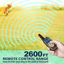 Load image into Gallery viewer, VIP Electric Dog Training Collar Waterproof Dog Bark Collar Pet With Remote Control Rechargeable Anti Barking Device Equipment
