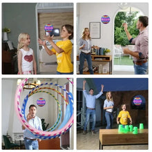 将图片加载到图库查看器，Flying Spinner Ball with LED Lights – Hand-Controlled Boomerang Toy for Kids &amp; Adults, 360° Rotating Indoor Outdoor Hover Ball
