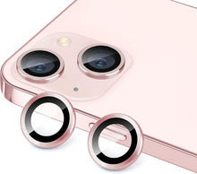 Load image into Gallery viewer, Camera Lens Protector for iPhone 14 Pro Max Plus 13 12 Mini 14Pro iPhone14 13Pro 14Plus 12Pro Glass Protection Protective Film  Metallic Camera Ring Lens Protector with Glass Cover
