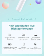 将图片加载到图库查看器，Electric Toothbrush for Adults Soft DuPont Bristle Portable Battery Endurance IPX6 Waterproof Intelligent Effective Oral Care
