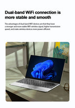 将图片加载到图库查看器，14.1 Inch Windows 11 i9 Gaming Laptop Computer PC Gamer 16GB RAM 1TB 2TB SSD Notebook Intel Core i9 8950HK Office Study Computer
