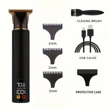 Load image into Gallery viewer, Pure metal body T9 high quality hairdresser hair salon professional razor household shaving small appliances send gift box
