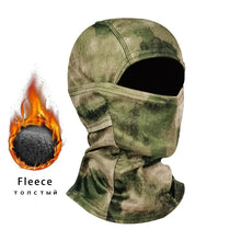 Load image into Gallery viewer, Winter Fleece Camouflage Balaclava - Cold-Proof Full Face Mask for Skiing &amp; Cycling
