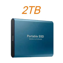 Load image into Gallery viewer, High Speed Portable SSD External Hard Drive 4TB USB3.1 Interface Hard Disk Solid State Drive Mass Storage Device for Laptop/PC

