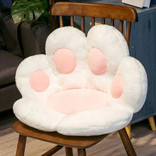 Load image into Gallery viewer, Kawaii Cat Paw Plush Toy – Soft Floor Cushion, Chair Pad &amp; Nap Pillow
