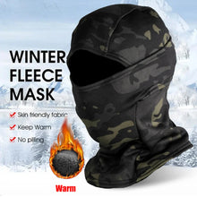 Load image into Gallery viewer, Winter Fleece Camouflage Balaclava - Cold-Proof Full Face Mask for Skiing &amp; Cycling
