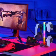 Load image into Gallery viewer, For Playstation5 Controller Holder Earphone Hanger Accessories Gaming RGB Headphone Stand for Desktop Gamer PS4 Xbox PS5 Gamepad
