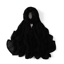 Load image into Gallery viewer, Women’s Large Cotton Rayon Hijab Scarf – 180x95cm Plain Wrap &amp; Shawl
