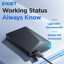 将图片加载到图库查看器，Eaget Portable External Hard Drive 1TB 5TB HDD 2.5 inch 5Gbps External Hard Disk Memory Compatible for PC Mac Desktop MacBook
